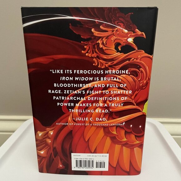 Iron Widow by Xiran Jay Zhao Hardcover Copy - Picture 3 of 3
